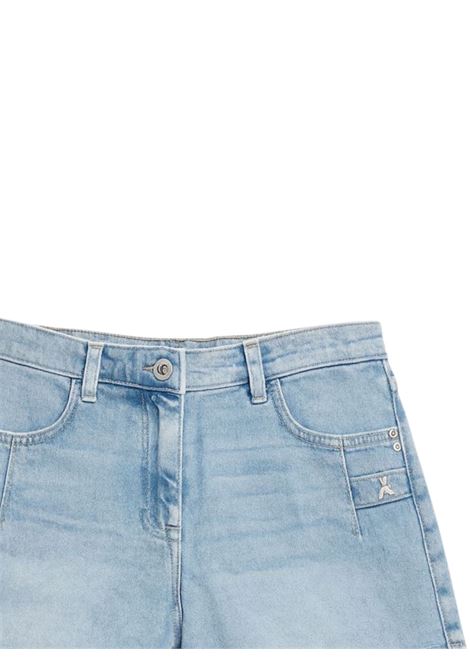 Shorts bambina in cotone denim Patrizia Pepe | 7P0377/MADENIM